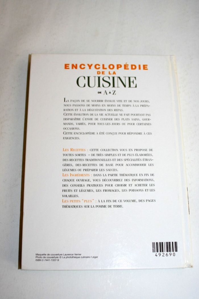 Encyclopédie de la cuisine Volume 7 de France Loisirs - photo numéro 2
