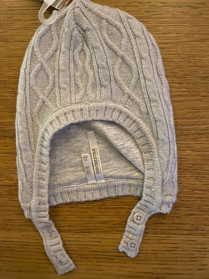 Bonnet garçon gris - photo numéro 2