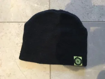 🧢 Bonnet hiver noir 4 ans – 53 cm