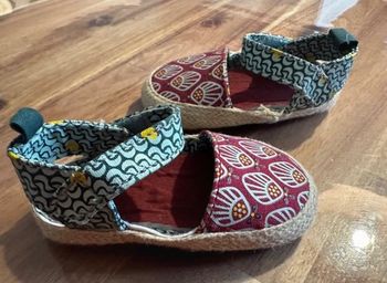 Petites sandales fille été 6/9 mois