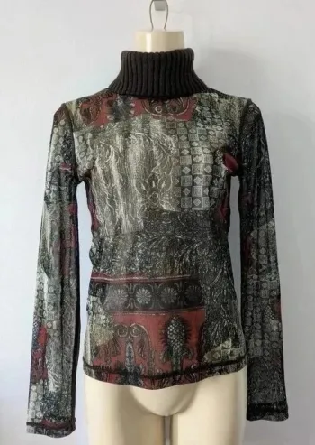 Top manches longues col roulé - Zapa - taille 36