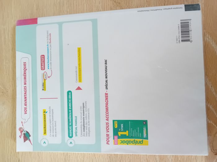 Droit-Economie 1re STMG Perspectives Foucher 2019 - Excellent état - photo numéro 2