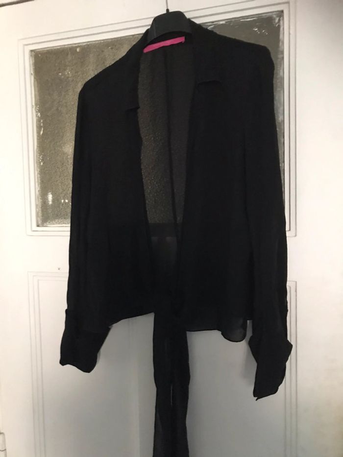 Chemisier transparent Emmanuel Ungaro taille S 36 - photo numéro 6
