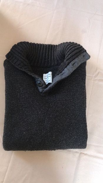 Pull Tom Taylor hiver anthracite/ noir