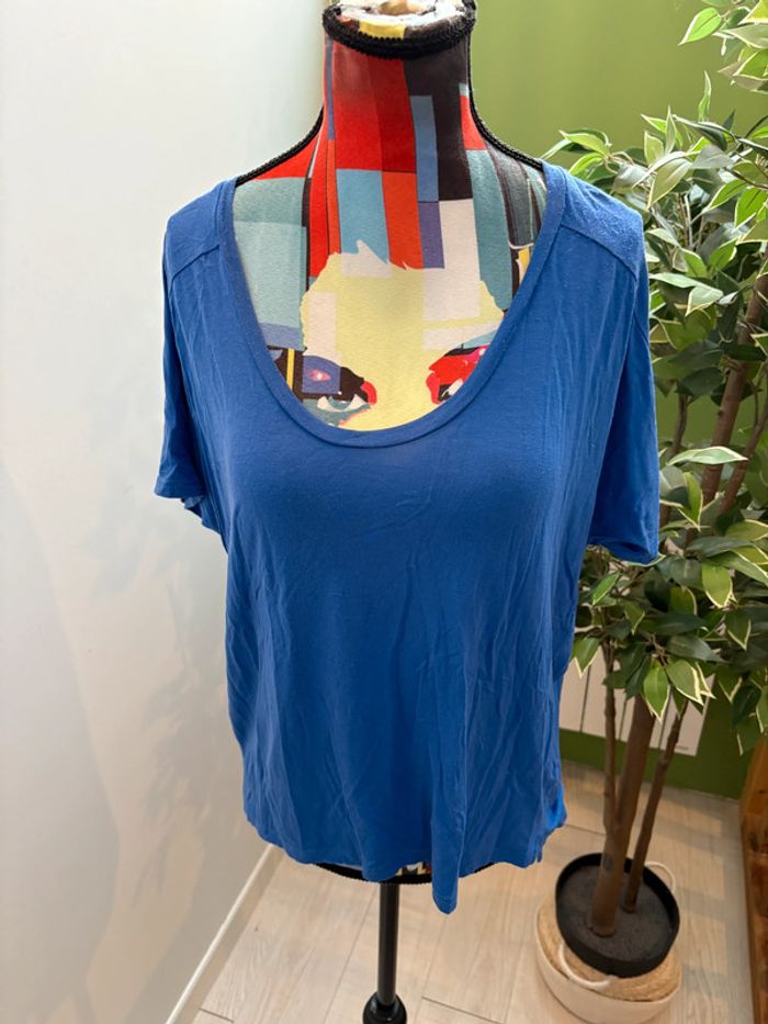 Tee-shirt oversize Rue Mazarine | Bleu | Taille 36