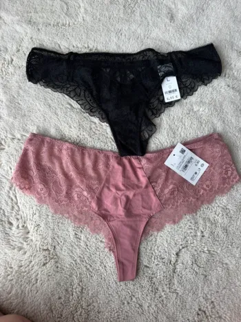 🩲Lot 2 shorty en dentelle - taille L - undiz - C&A - neuf avec étiquette