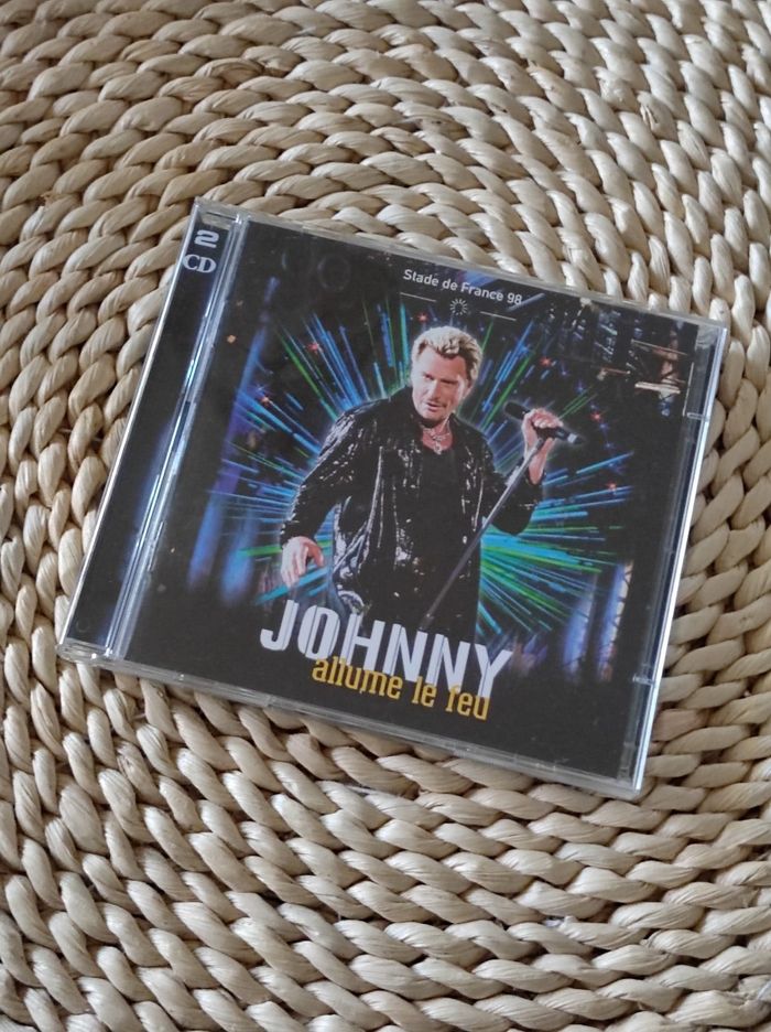 CD album Johnny Hallyday 1998