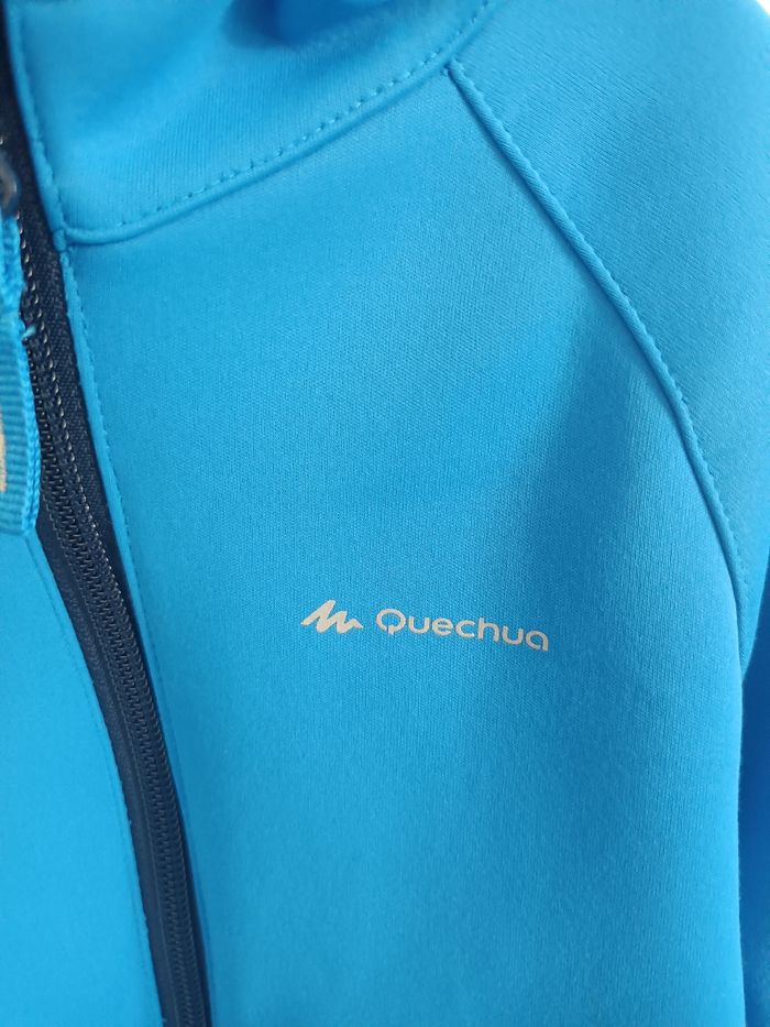 Veste softshell bleu Decathlon 4ans - photo numéro 2