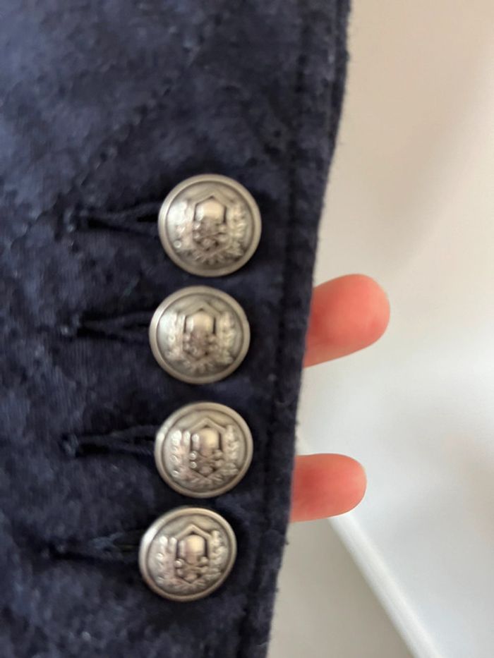 Veste courte marine The Kooples XS - photo numéro 3