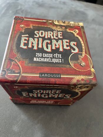 Jeu soirée énigmes 250 cassés tête 