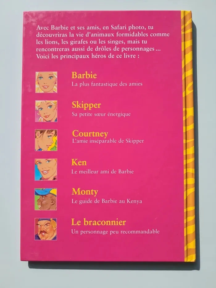 Livre Barbie en Safari Photo - photo numéro 4