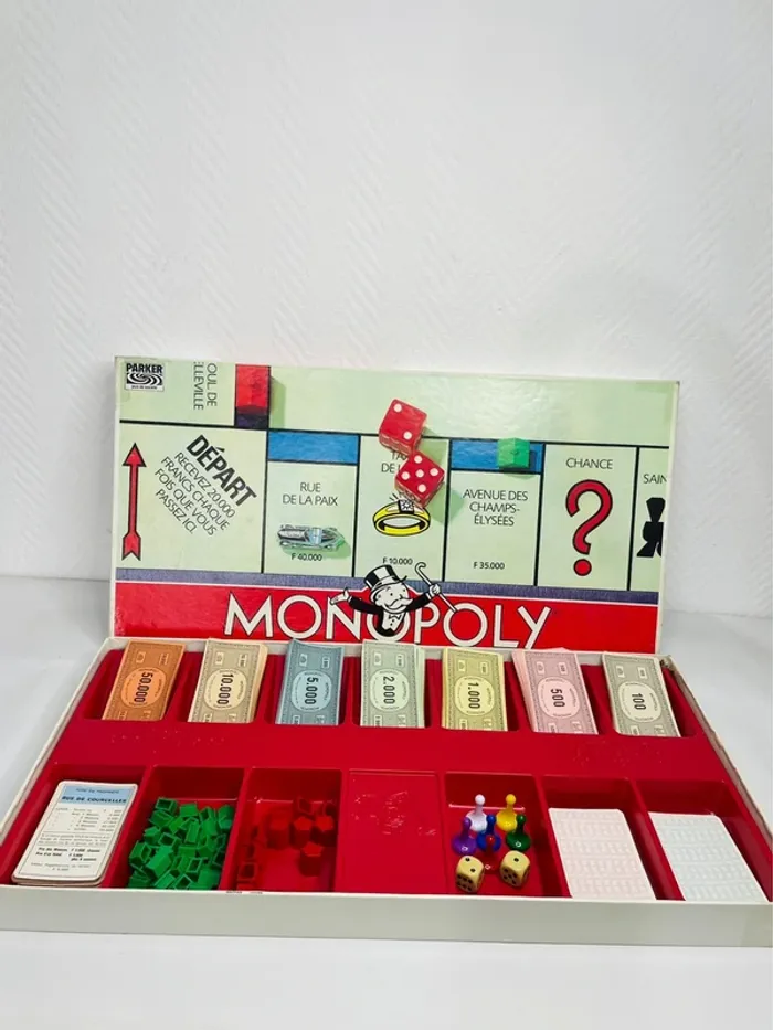 Monopoly édition française Parker vintage - photo numéro 2