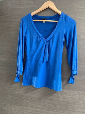 Haut manches 3/4 taille 34-36 de chez 1.2.3