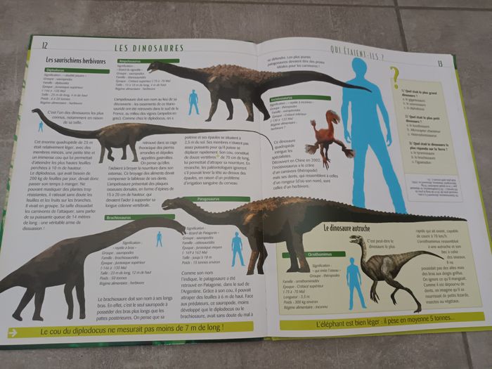 Livre atlas - Les dinosaures - photo numéro 4