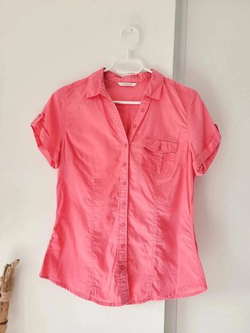 Chemise Femme Manches Courtes Camaïeu – Taille XS