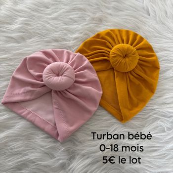 Turban bébé 0-18 mois