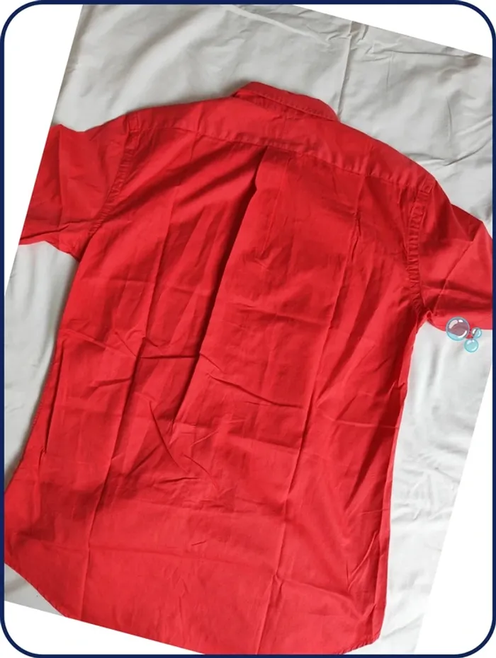 Chemise- homme- Ralph Lauren -rouge- S - photo numéro 2