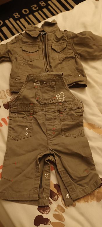 Blouson et salopette