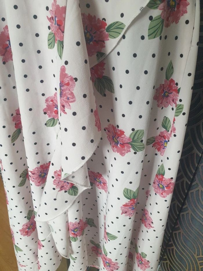 Robe longue fleurie Taille L - photo numéro 3