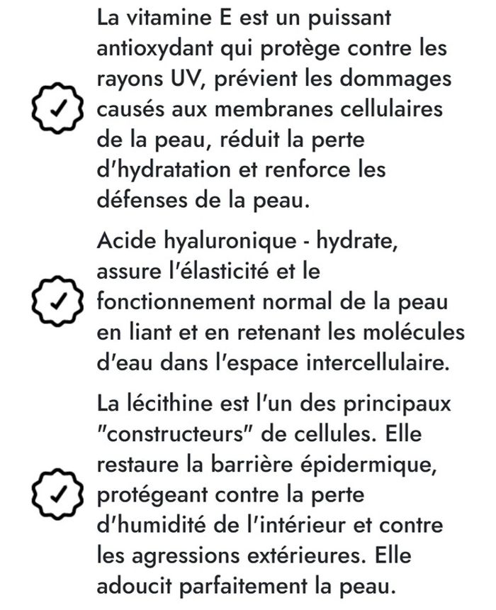 🌹Gel crème solaire à  l'acide hyaluronique Mihi - photo numéro 5