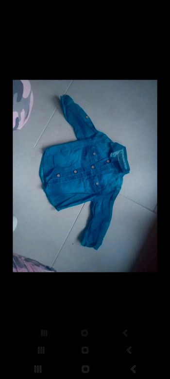 Chemise jean 12 mois