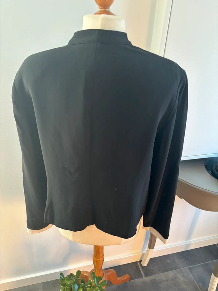 Veste courte col rond noir T42 - photo numéro 5