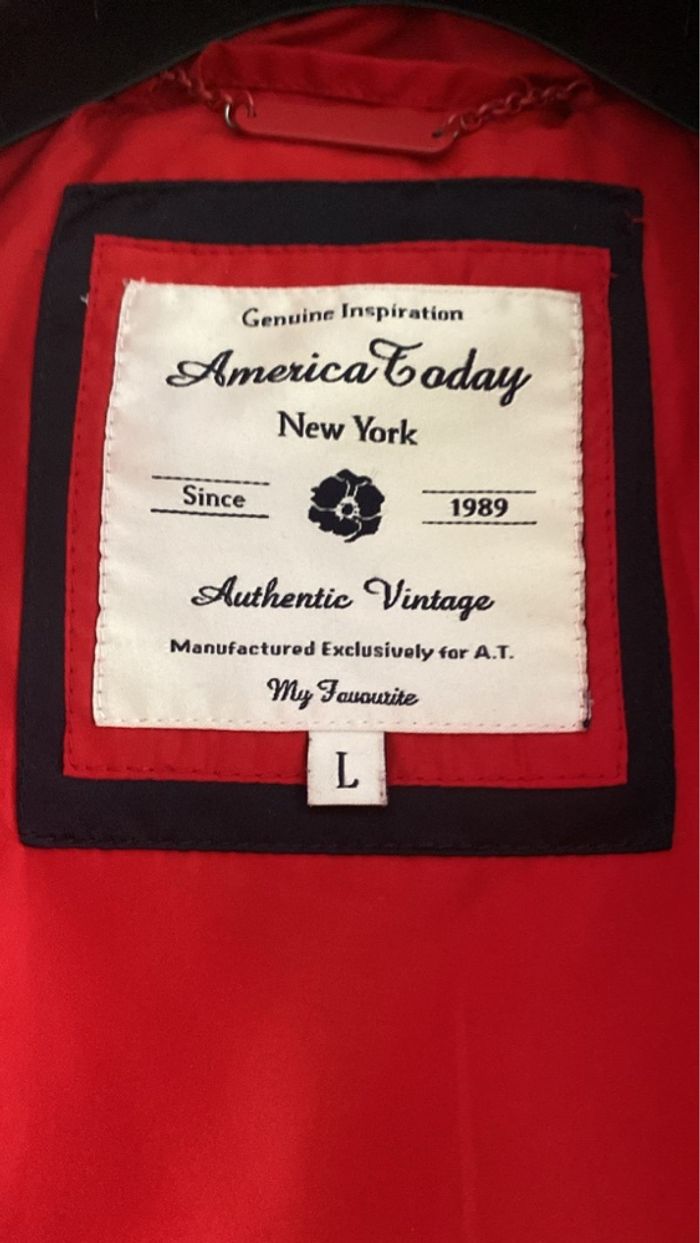 Veste  Rouge à capuche - America Today - photo numéro 4