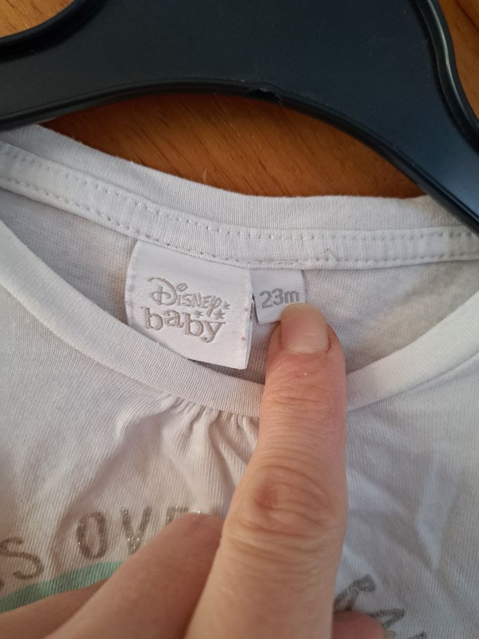 Jolie tee-shirt manche longue Disney - photo numéro 2