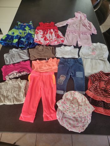 Lot vêtements fille
