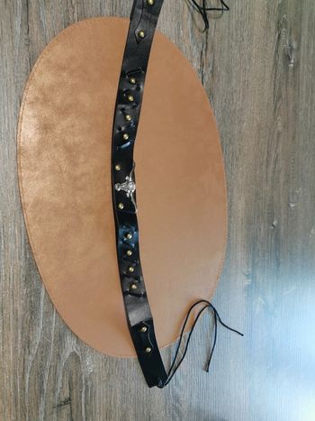 Bandeau de chapeau cowboy country taureau