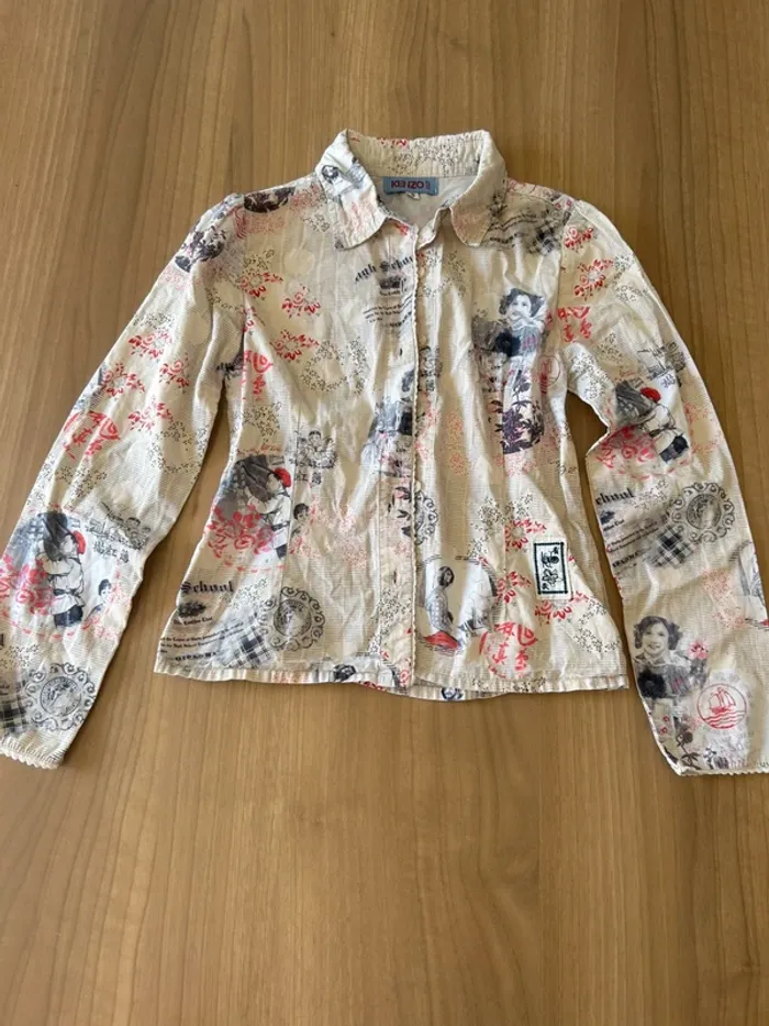 Chemisier Kenzo junior 8 ans