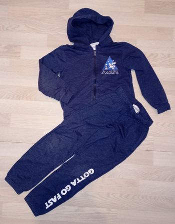 Ensemble de jogging survêtement bleu marine Sonic 2 Sega
T. 8 ans