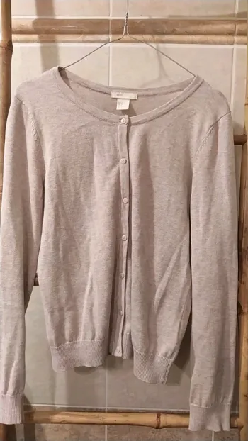 Gilet beige H&M joli basic 38