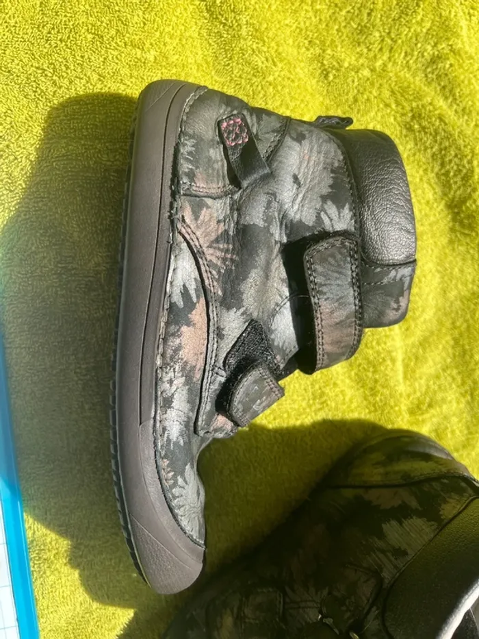 Chaussure montante barefoot "fleurs" - photo numéro 2