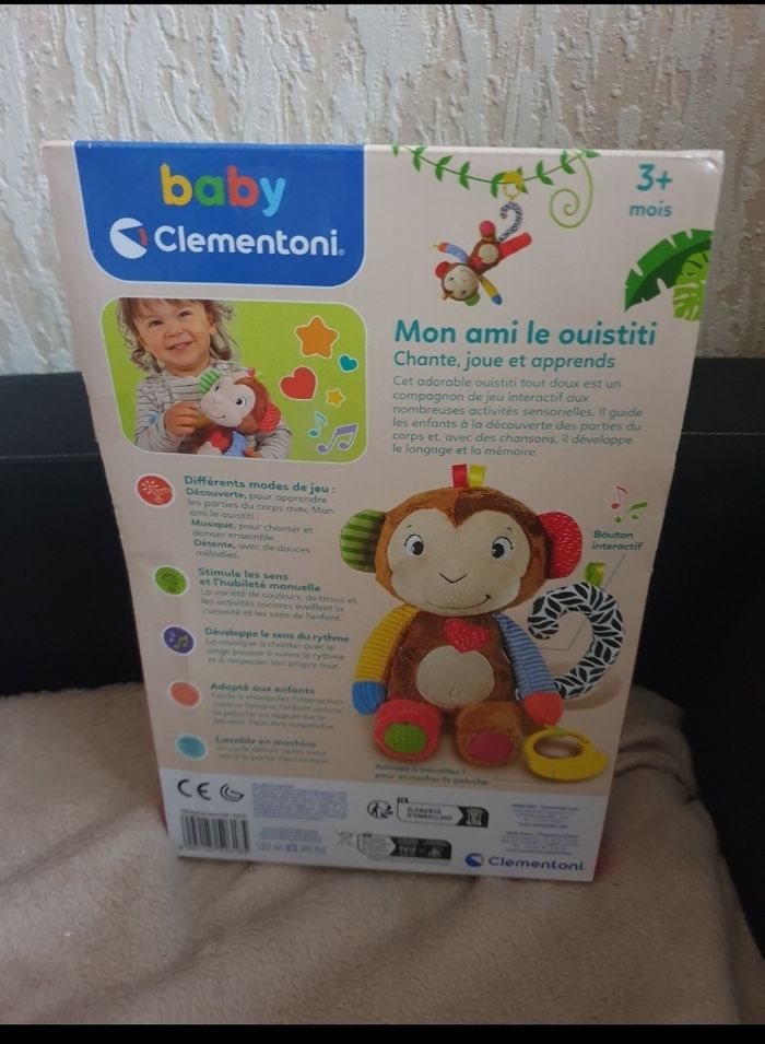 Mon ami le ouistiti clementoni - photo numéro 2