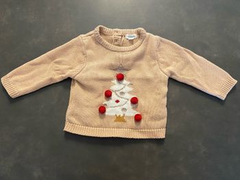 Pull de Noël bébé 6 mois