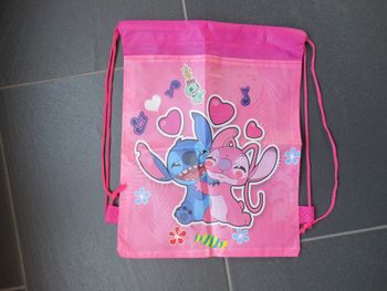 Sac à dos rose Stitch & Angel neuf