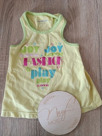 T-shirt manche courte orchestra 9 mois