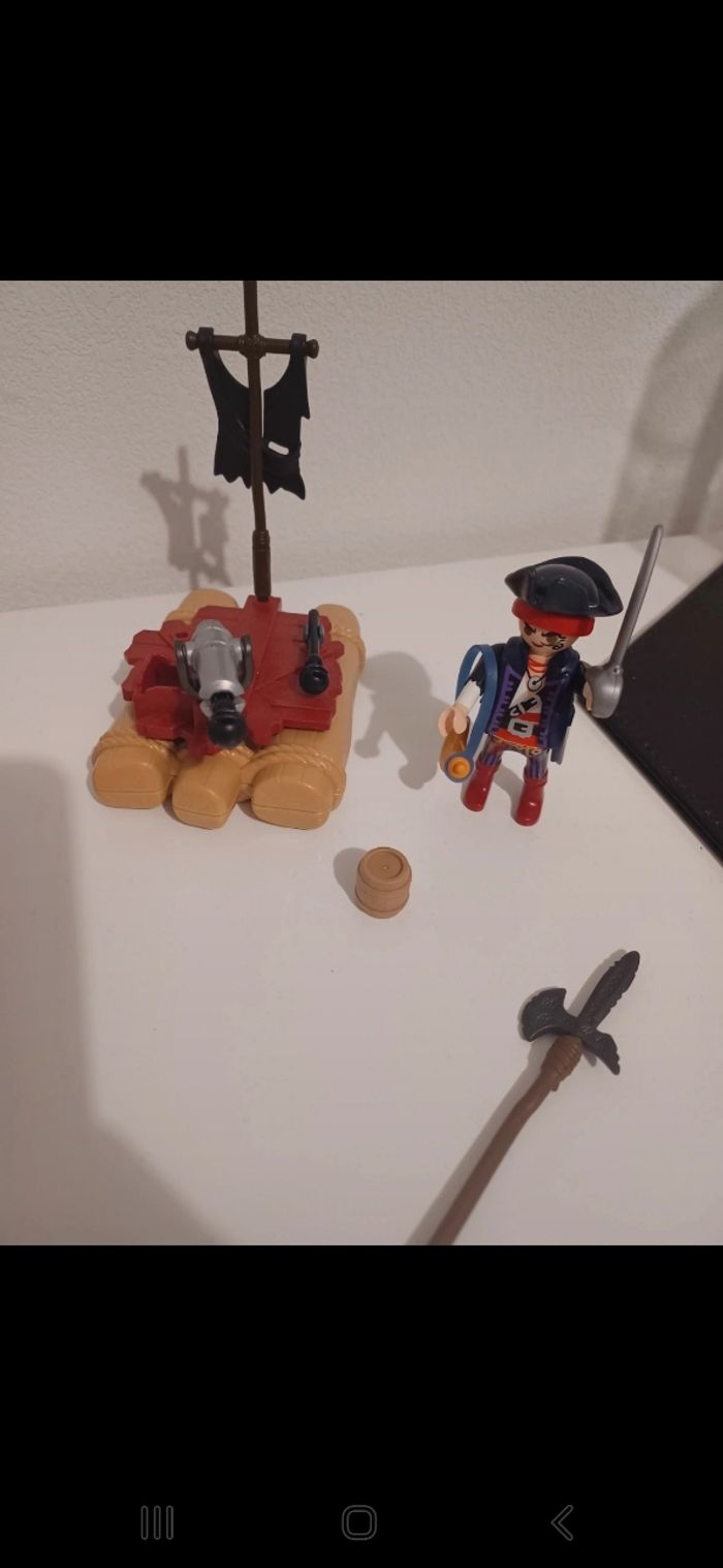 Jeu radeau pirate playmobil - photo numéro 2