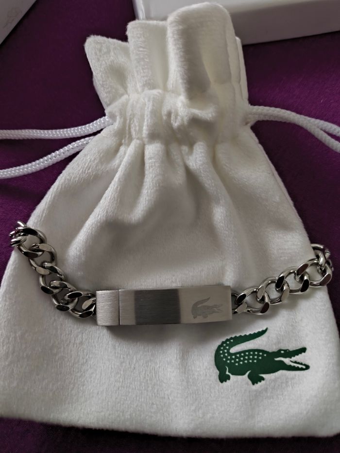 Bracelet gourmette Lacoste - photo numéro 2