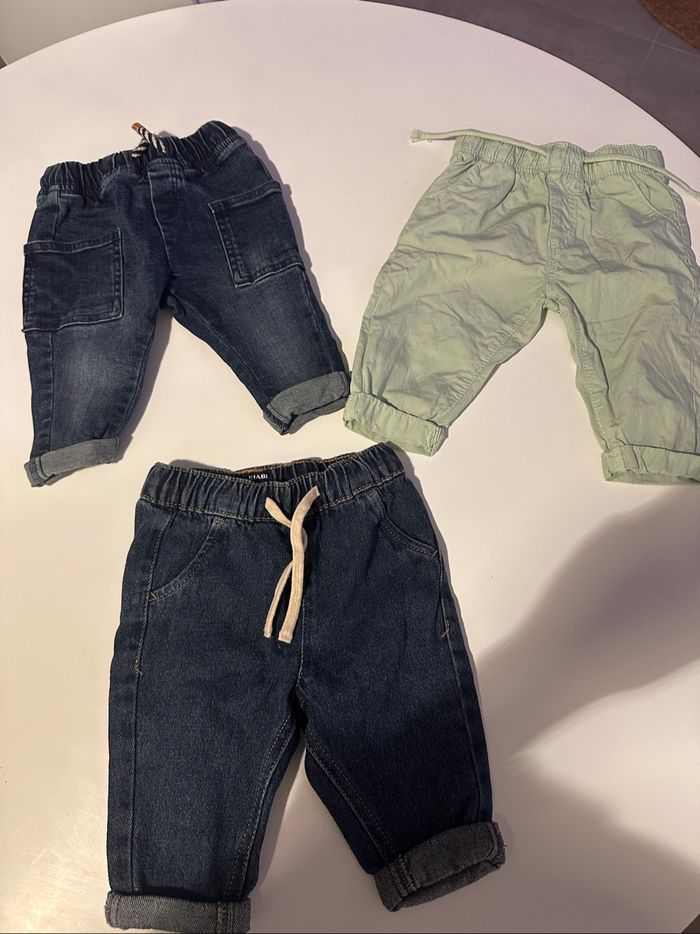 3 pantalons