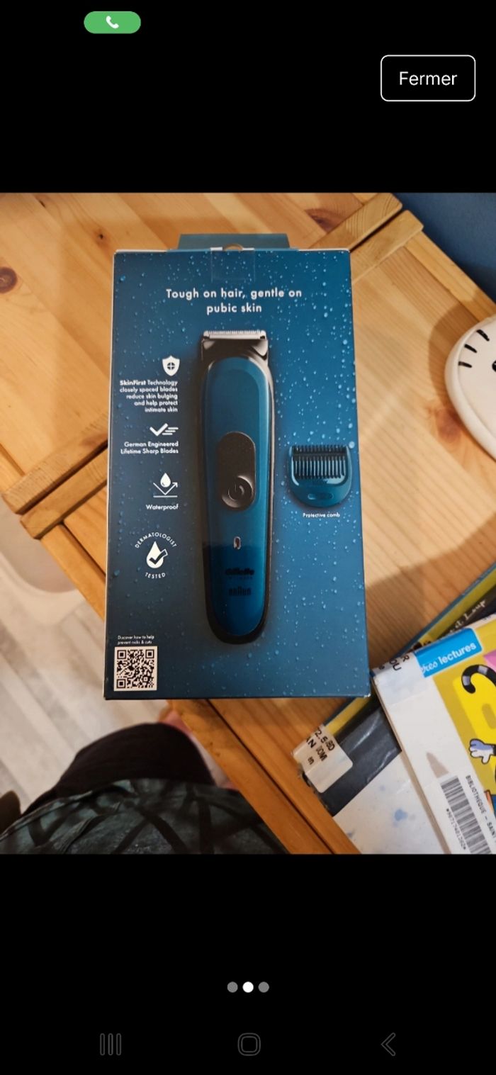 Tondeuse intimate homme  Gillette - photo numéro 2