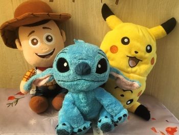 Lot de 3 peluches