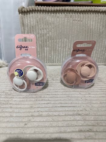 Lot de 4 tétines difrax lovi 