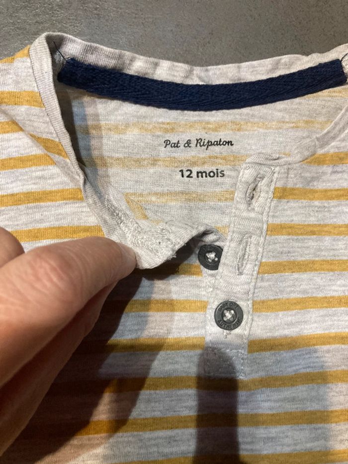 T-shirt manches longues 12 mois - photo numéro 2