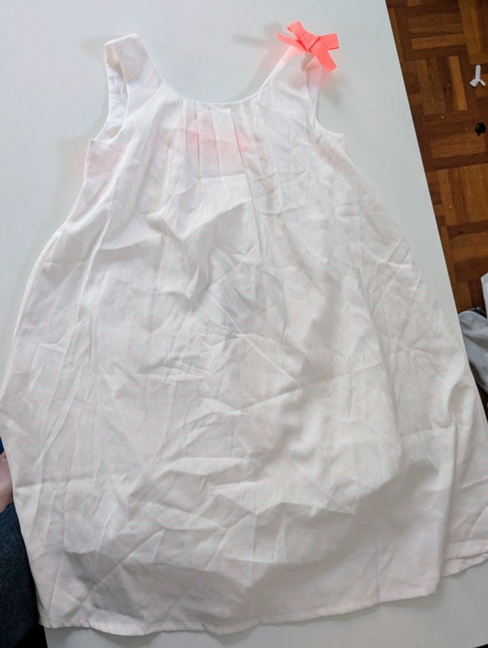 Robe blanche de cérémonie Pat & ripaton 3 ans neuf ans - photo numéro 3