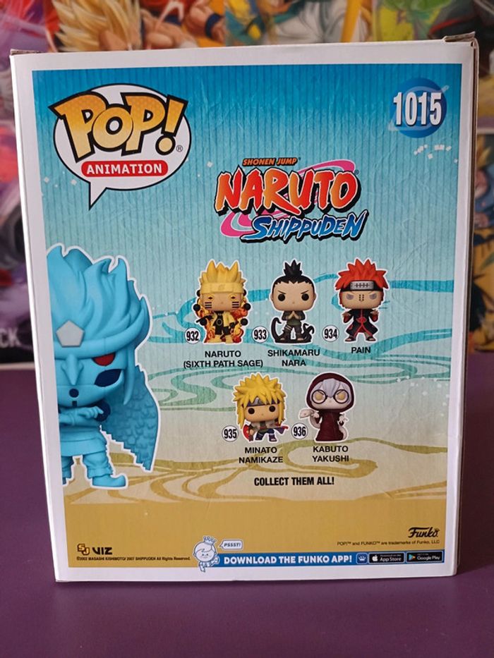 Figurine Funko Pop Naruto Shippuden Kakashi Perfect Susano'o 1015 Spécial Édition - photo numéro 3