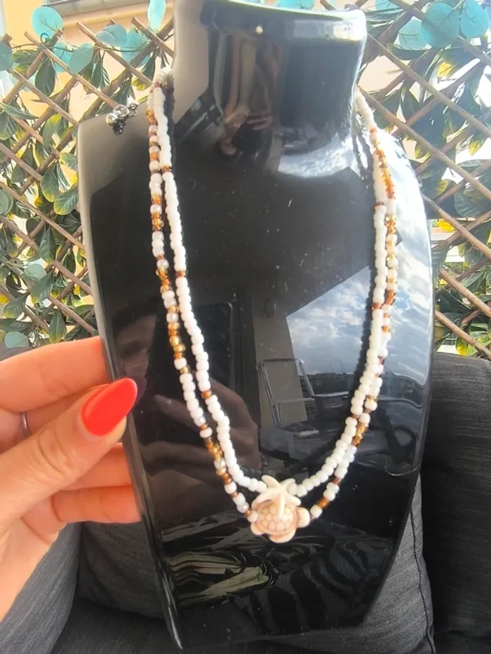 Collier perle , idée cadeau, neuf , idée cadeau - photo numéro 2