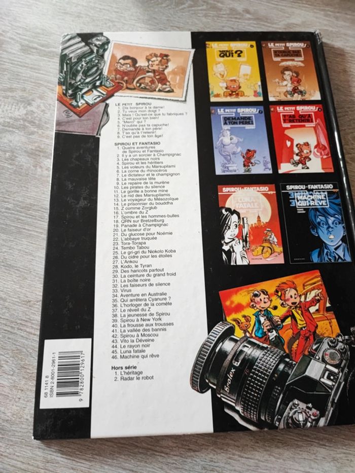 BD le petit Spirou numéro 9 c'est pas de ton âge - photo numéro 3