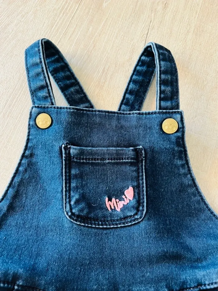 Robe jeans bébé automne hiver in extenso - photo numéro 2